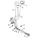 (14) - Shift lever bracket - Linhai ATV 200