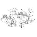 (3) - Support moteur supérieur droit - Linhai ATV 200
