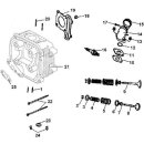 (10) - Gasket insulator (intake manifold) - Linhai ATV 200