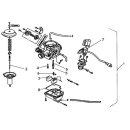 (2) - Carburetor needle - Linhai ATV 200