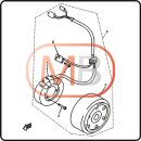 (3) - Allen screw M5x25 - 257cc Linhai (engine TYPE 170MM)