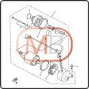 (4) - Vis M5x87 - Carburateur moteur Linhai 275 cc