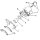 (10) - Brake caliper bleeder screw - Linhai ATV 310S