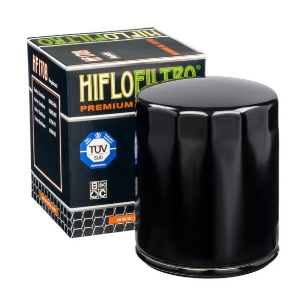 oliefilter HIFLO HF170B zwart - filter vulling