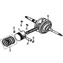 (6) - Crankshaft + bearings - Linhai ATV 210 S