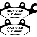 Bremsbelag Standard EBC - FA165TT