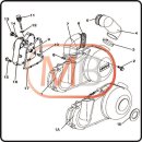 (1A) - Anello di tenuta coperchio variatore - Motore a...