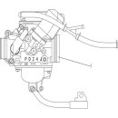 (1) - Carburateur - Linhai ATV 170 / Hytrack HY170ST