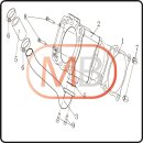 (1) - Voetpakking - 686cc Linhai-motor EFI