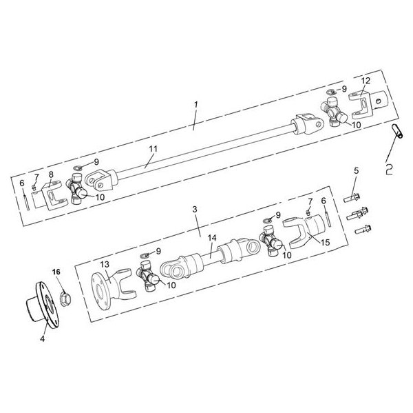 (3) - Schraube - Linhai CUV Dmaxx Full - Hytrack Jobber Dmaxx Full