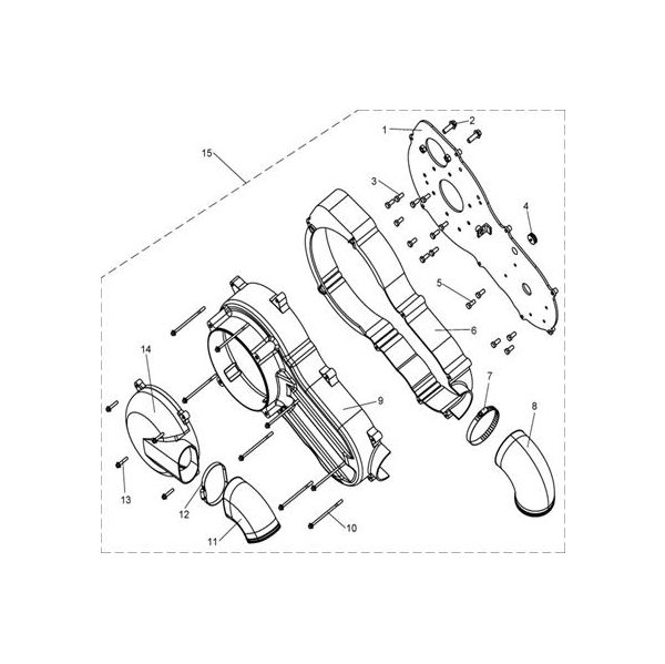(14) - Schraube 6x35 - Linhai CUV Dmaxx Full - Hytrack Jobber Dmaxx Full
