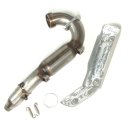(1) - Front exhaust manifold (w/cat) - Reactor 450 SM +...