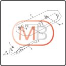 (7) - Schraube M8x16 Sechsk. m. Bund - Access AMX 3.20...