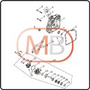 (23) - Schraube M6x10 SH gr. - Access 280cc Motor