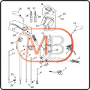 (20) - Handbremszylinder rechts silber - Access AMS 480 /...