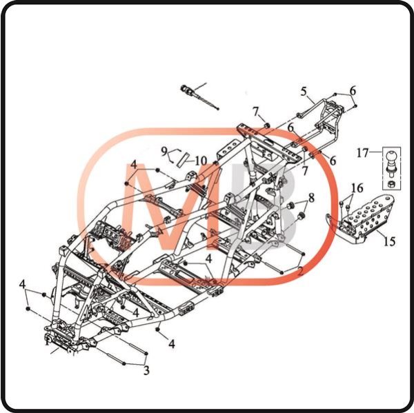 (0) - Chassis - Shade Sport 850 EPS T3 (ab RK3AX45249A000301