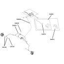 (CA450) - Bremsschlauch vorn Quadrift - Quadrift T5 &...