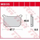Bremsbelag Standard TRW - MCB515