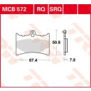 Bremsbelag Standard TRW - MCB572