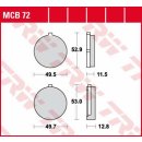 Bremsbelag Standard TRW - MCB72