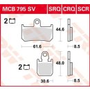Bremsbelag Sinter SCR TRW - MCB795SCR