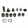 Seal and bearing set for suspension strut linkage All Balls 27-1165