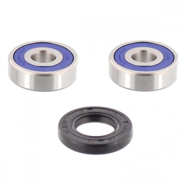 Front wheel bearing wheel bearing set complete with oil seals All Balls 25-1159