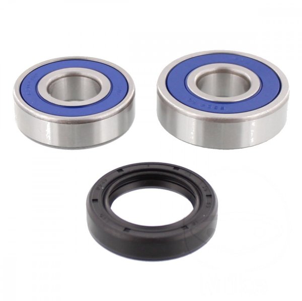 Rear wheel bearing wheel bearing set complete with oil seals All Balls 25-1261