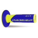 Progrip 801 Double Density Grips - FluoYellow/Blue