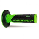 Progrip 801 Double Density Grips - FluoGreen/Black
