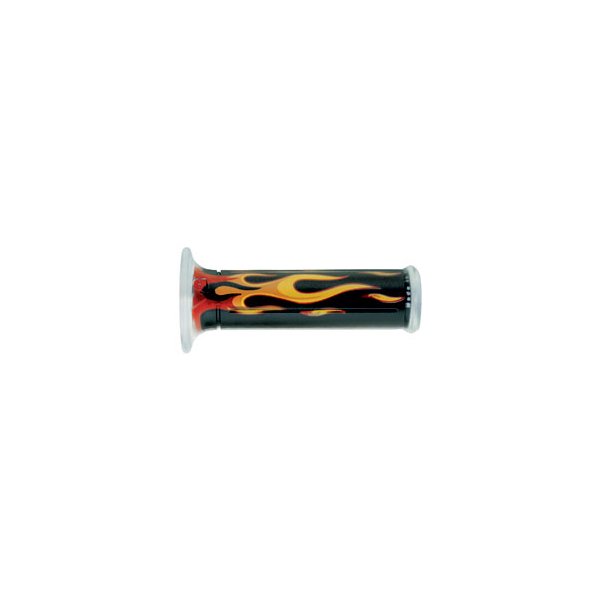 Harris Lenker-Griffgummisatz Standard Grip Flames Look 120mm Ende offen