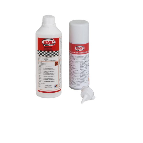 Set pulizia filtro aria BMC - detergente filtro aria + olio filtro aria