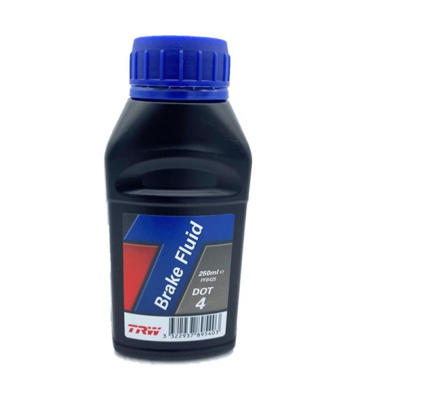 Remvloeistof TRW DOT 4 250 ml Dosering