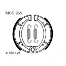 Bremsbacken vorne TRW Lucas MCS955 inkl. Federn