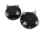 Track plates wheel spacers rear for Triton with part certificate