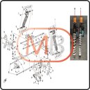 (13) - M10 wishbone screw - CFMOTO ZForce 1000 EPS LOF