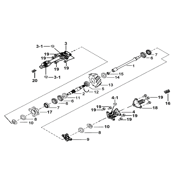 ( 11C) -  SHIM, SEC. ANGETRIEBENE WELLE ?25X?34X0,5t - TGB Blade 600  FBH-JDLE